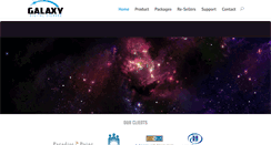 Desktop Screenshot of galaxydigitalsignage.com