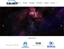 Tablet Screenshot of galaxydigitalsignage.com